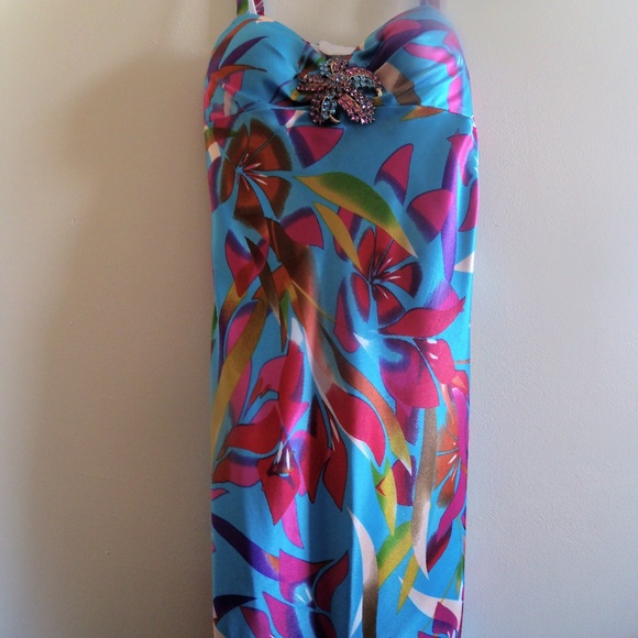 Floral Prom/Evening Dress - Picture 5 of 7